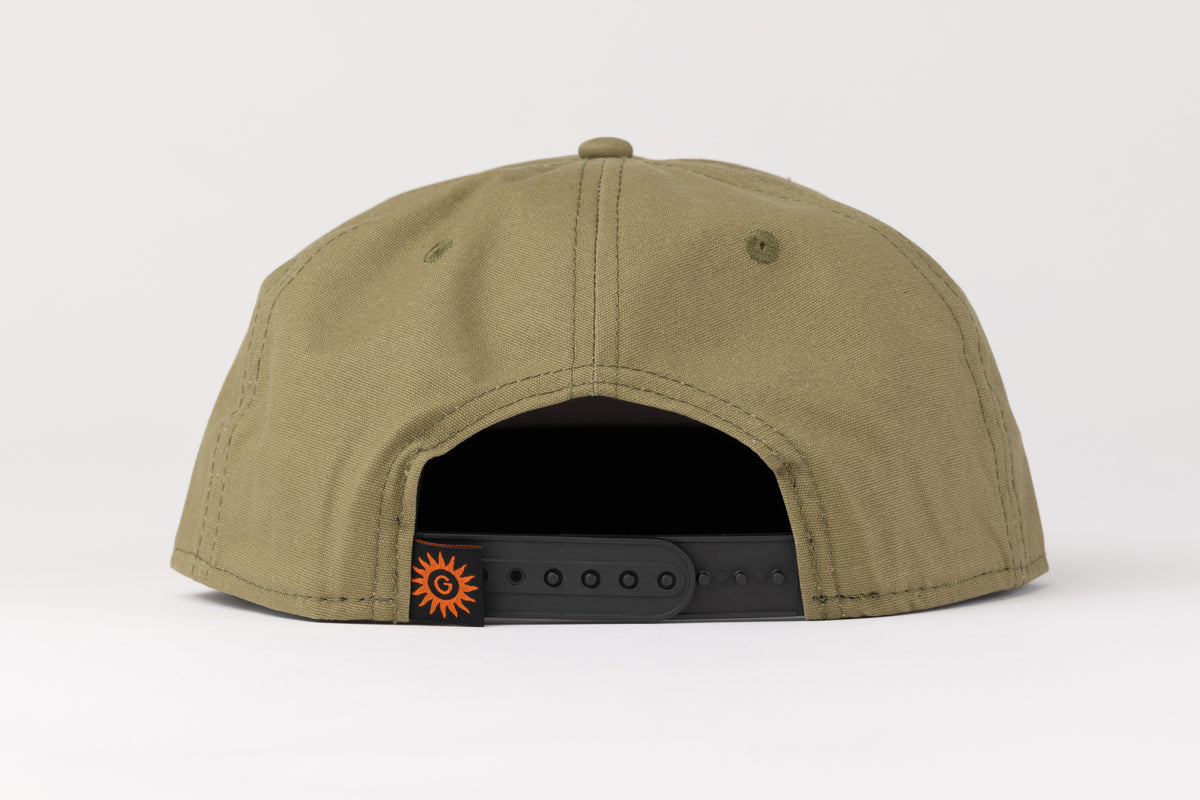 Gardenista Logo Patch Hat - Olive