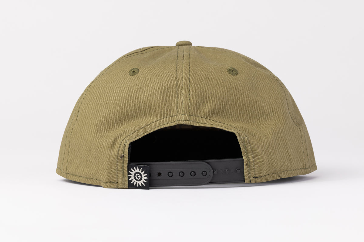 Gardenista Waxed Canvas Hat - Olive